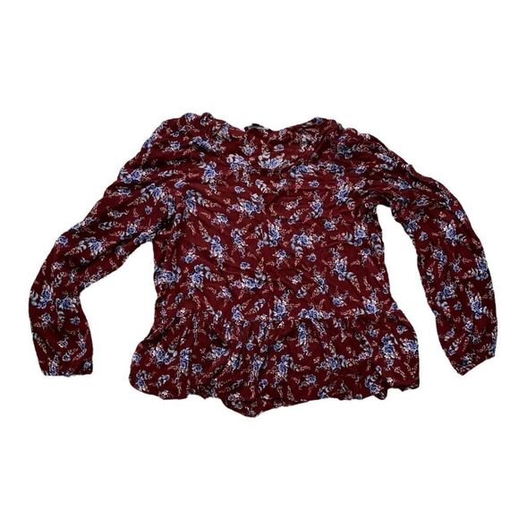 American Eagle Outfitters Floral Flowy Top Size S - Picture 2 of 3